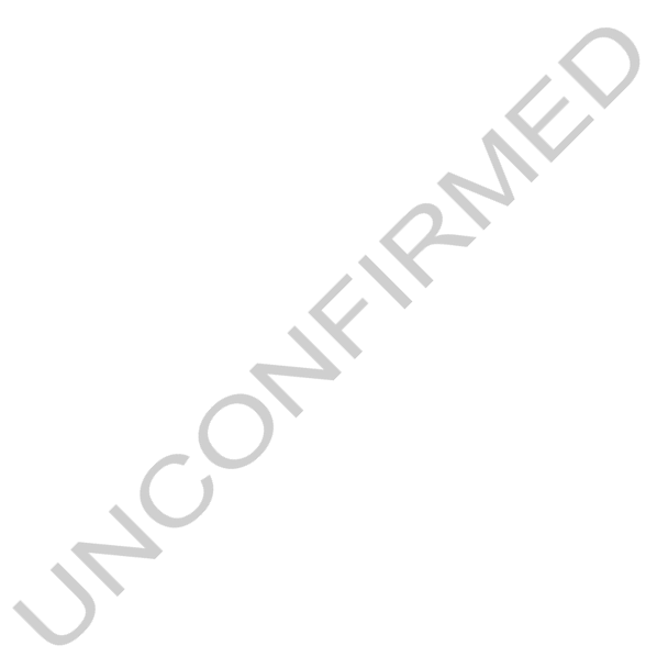 UNCONFIRMED