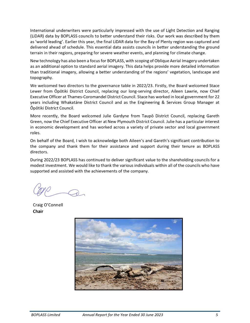 A document with a picture of a beach and blue sky

Description automatically generated