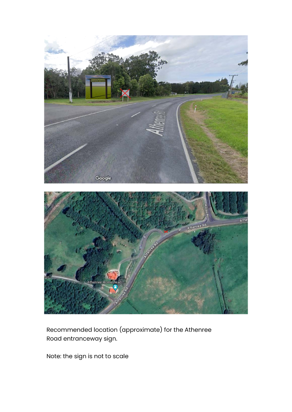 A collage of a road and a road

Description automatically generated