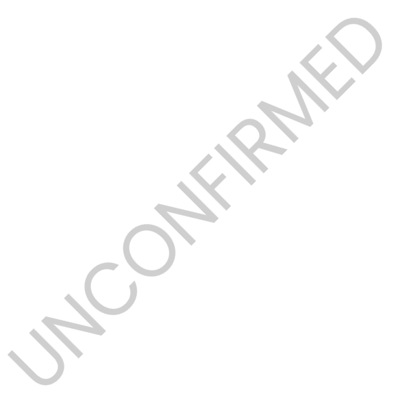 UNCONFIRMED