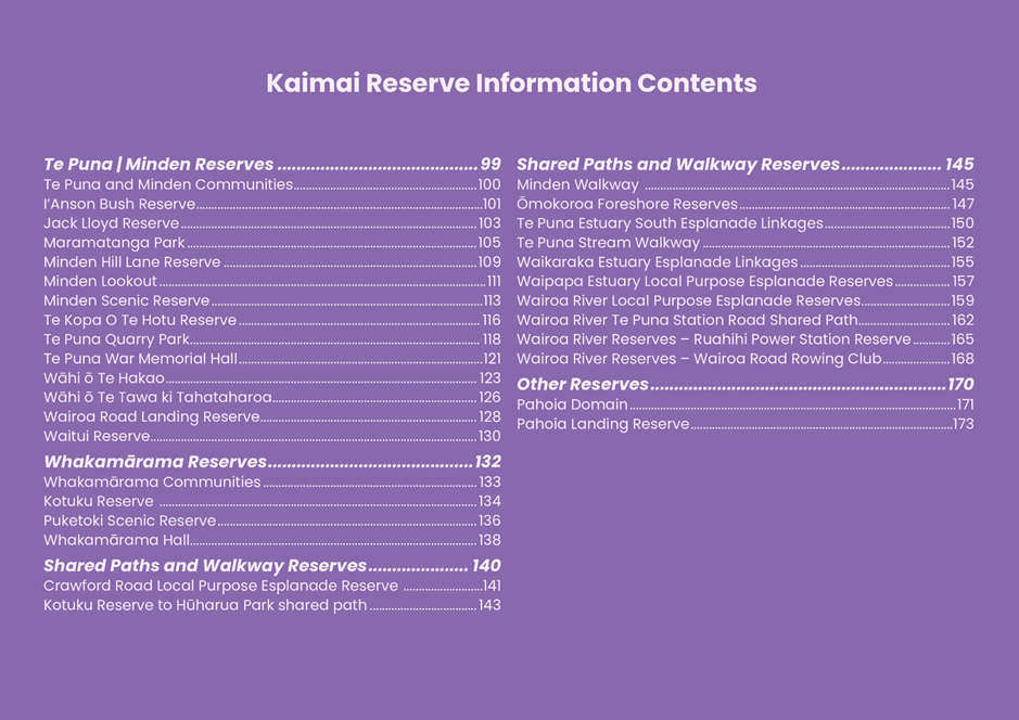 A purple and white list of information

AI-generated content may be incorrect.