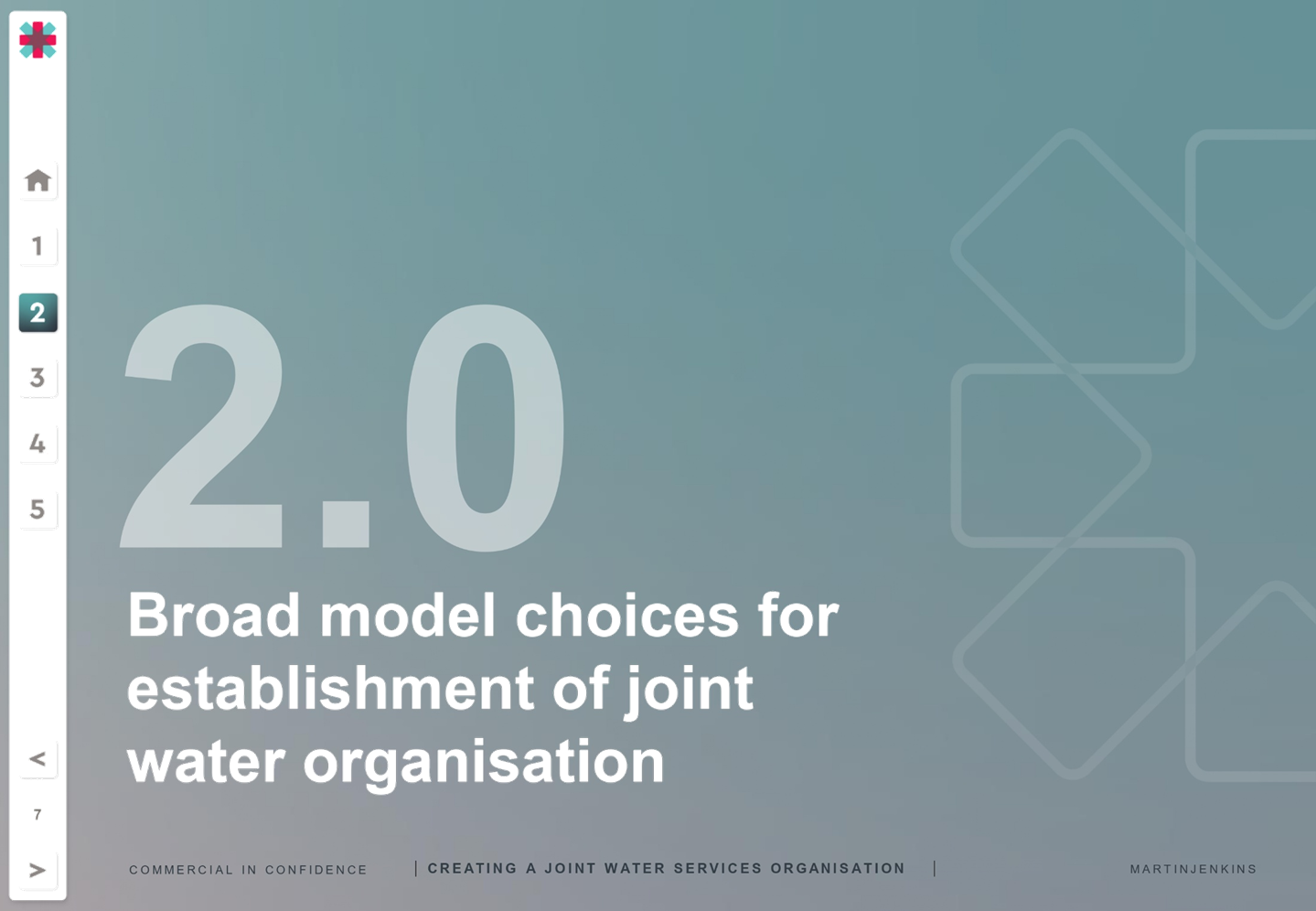 A blue and white brochure

Description automatically generated