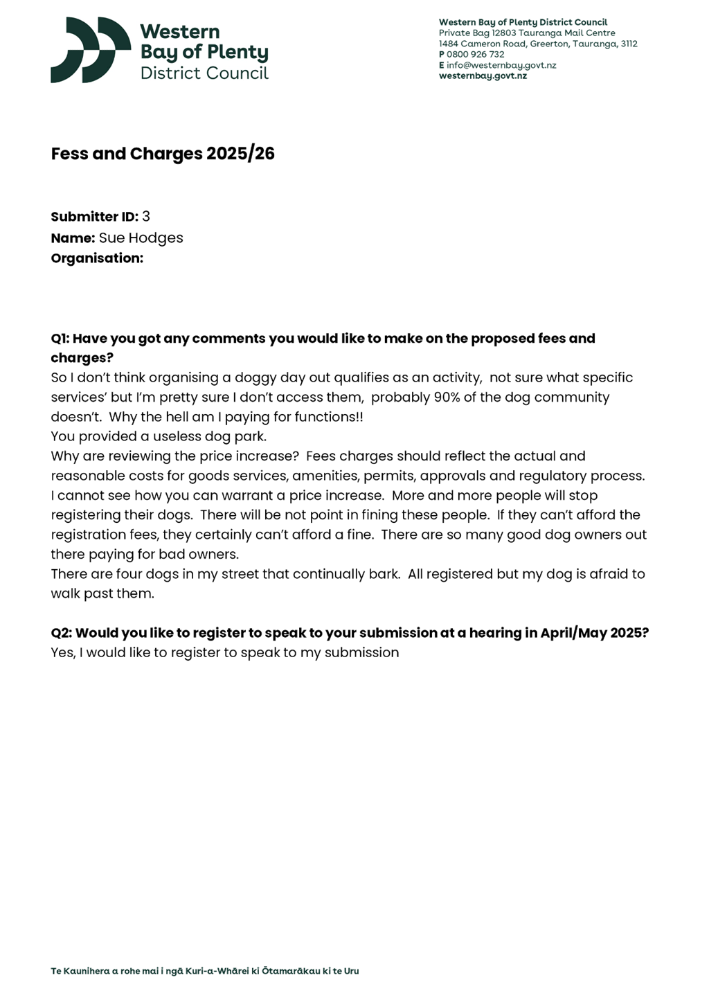 A letter of a question

Description automatically generated with medium confidence